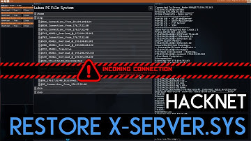 How to restore X-Server.sys in HACKNET!