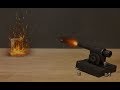 How to make  mini cannon at home