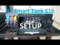 Setup: HP Smart Tank 515 516 519 Ink Tank Printer