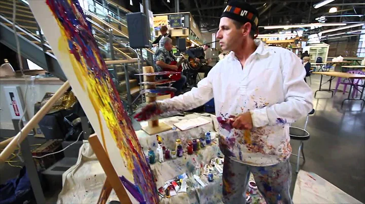 Live exhibition by Kenny Boone