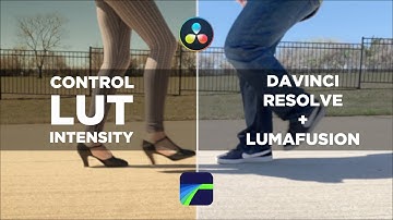 How To Adjust LUT INTENSITY | Davinci Resolve + LumaFusion