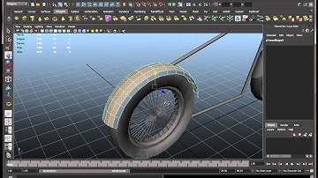 Maya Beginner Modeling Tutorial - Motorcycle ( Part 4 of 13 )