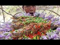 Cooking Fish with Pontederiaceae Flower Recipe in Village - Eating Delicious Food