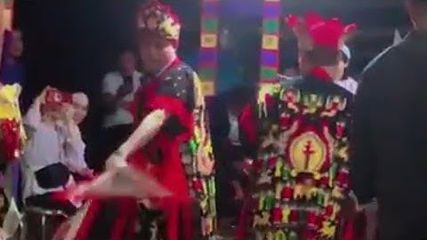 Thầy tào Lạng Sơn : nghi lễ múa xiên tâng trong đám ma dân tộc Nùng Lạng Sơn, lễ đêm 5/3/2024 Al