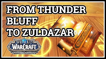 From Thunder Bluff to Zuldazar WoW Horde