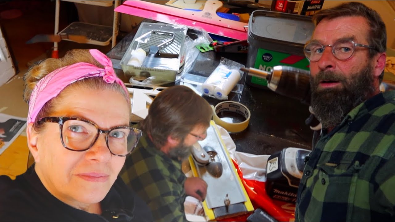 Makuuhuoneen remontti - pintojen remontointi I osa 1