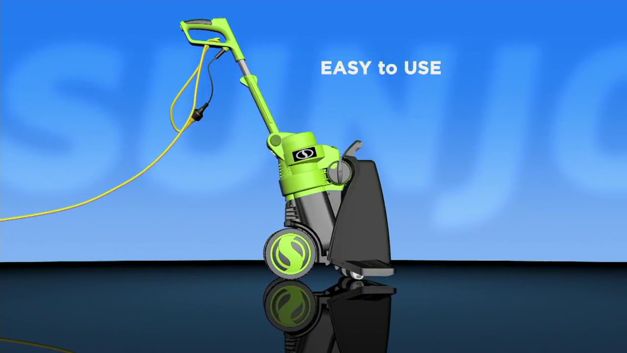 Sun Joe 3in1 Walk Behind Outdoor Vacuum Blower&Mulcher on QVC YouTube