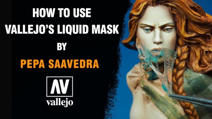 3 tips to use Vallejo liquid mask in lure painting 