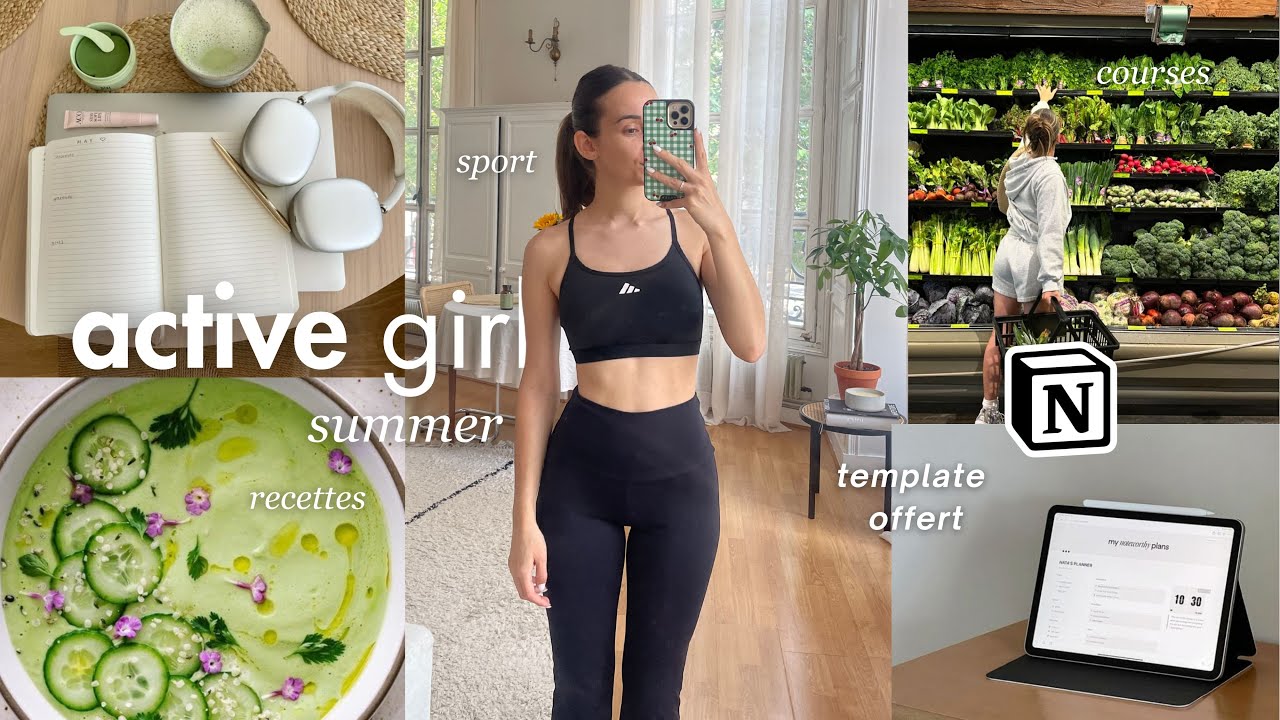 Active Girl Summer : atteins ENFIN tes objectifs (sport, alimentation, mindset) ⭐️