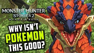 Nintendo Switch FINALLY Has a Great Pokemon Game! - Monster Hunter Stories 2 Review