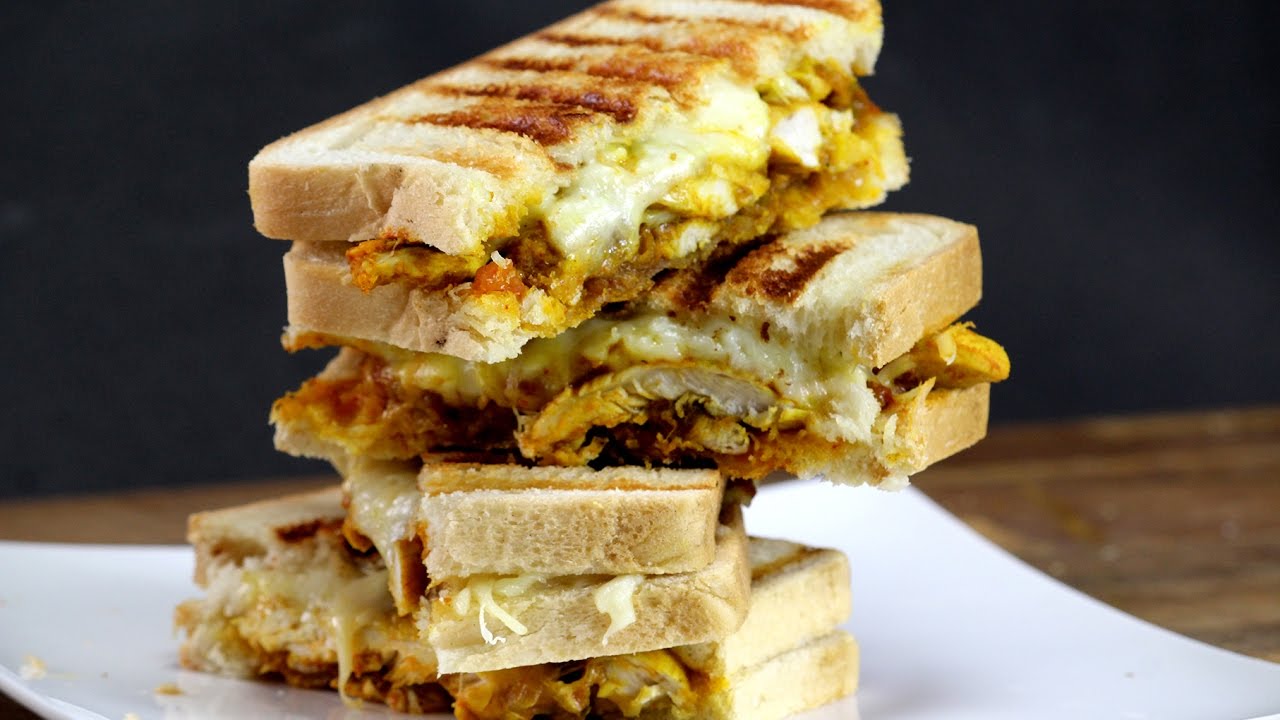 Spicy Chicken And Cheese Sandwich