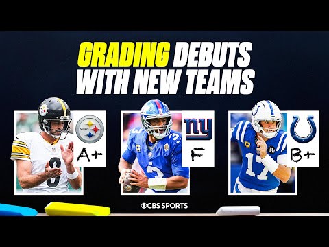 Grading debuts for veteran QBs in new places: Aaron Rodgers gets an A+ vs former team ✅