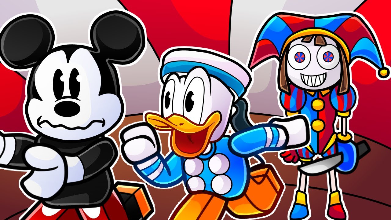ESCAPE From POMNI In Roblox!