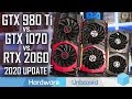GeForce GTX 980 Ti vs GTX 1070 & RTX 2060, The 2020 Revisit, 36 Game Benchmark