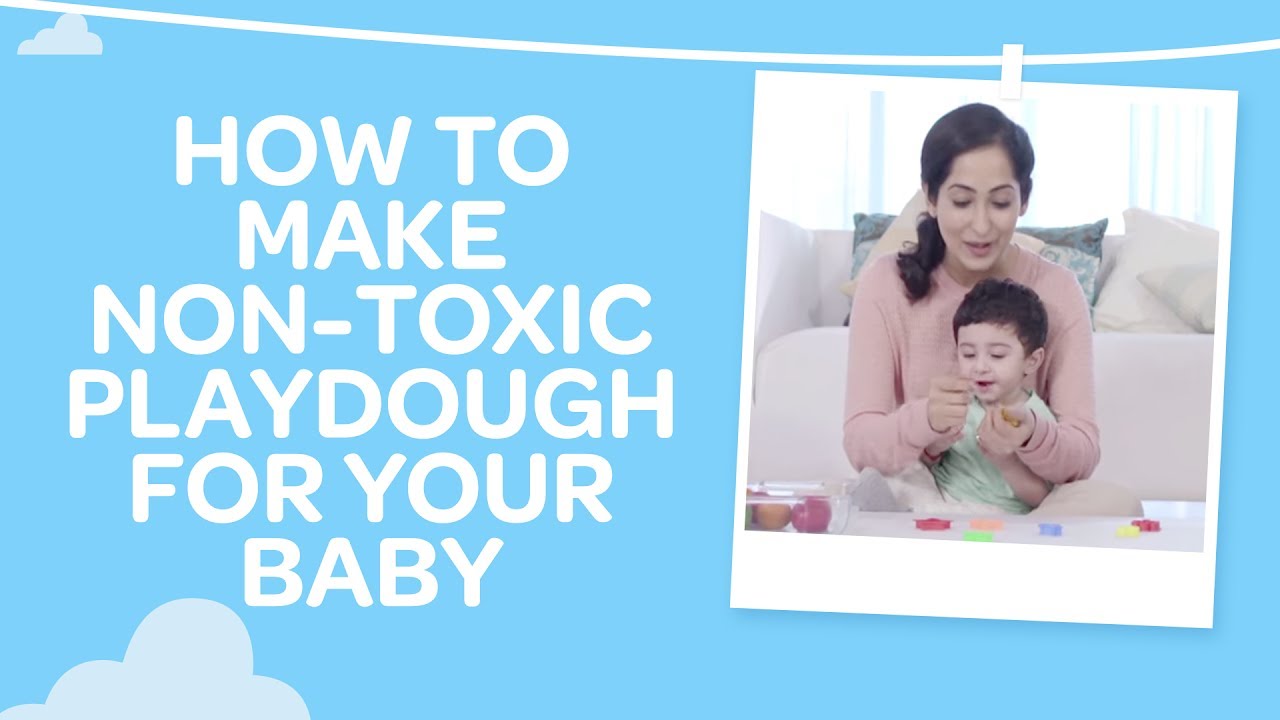 How To Make Non-Toxic Playdough For Your Baby? 