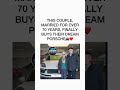 Couple Married 70 Years Buys Dream Porsche! ❤️ #heartwarming #porsche #shorts
