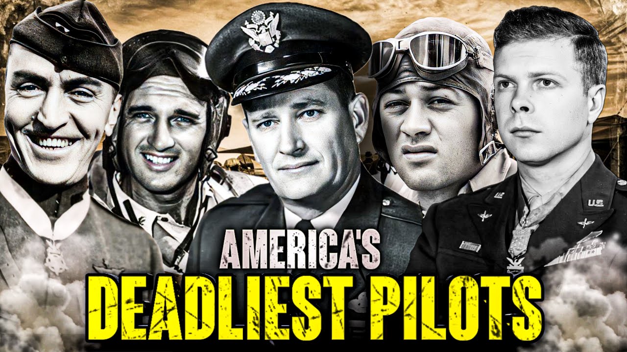 DEADLIEST American Fighter Pilots of All Time - You Won't Believe Their Skills