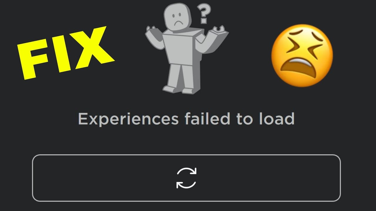 Experiences failed to load