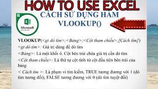 Cách sử dụng hàm Vlookup trong excel để xếp loại học lực | Kỹ năng excel nâng cao | Vũ Giang Channel