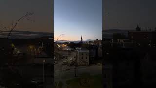 Nonstop Murder of Crows flies over Lewiston Maine at Golden Hour every day this time of year! by Lucas Farrar 49 views 5 months ago 12 minutes, 45 seconds
