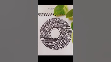 Easy mandala art for beginners ❣️✨#mandalaart #art #artist #mandala #beginners #easy #hexagon