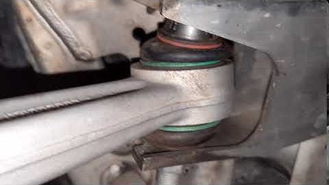 Lower control arm inner noise. Passenger side.