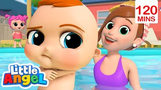 🏊🏻‍♂️ No No Swimming Song Karaoke! 🏊🏻‍♂️| Best Of Little Angel! | Sing Along With Me!