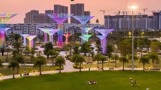 Màn Bắn Pháo Hoa Tại Công Viên Vinhome, Thành Phố Thủ Đức.