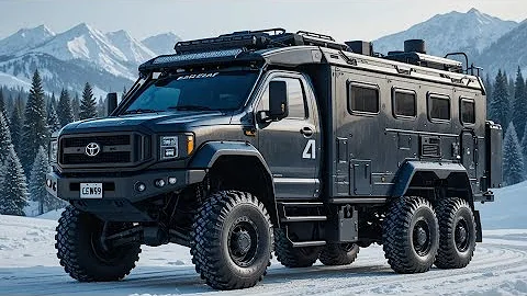 2026 Toyota OverRoad Xtreme 6x6 Camper Review | Ultimate Off-Road Luxury Motorhome