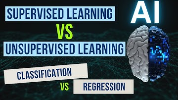 Supervised vs Unsupervised Learning Explained | Classification & Regression with Real Examples