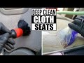 How To DEEP CLEAN Cloth Car Seats The Right Way And Remove Stains and Dirt