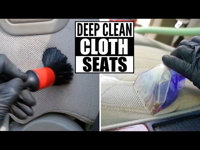 How to DIY Car Upholstery Stain Remover