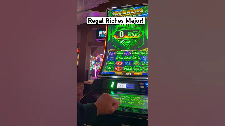 We hit the Major on Regal Riches chasing the must hit Mega! #slots #gambling #casino #slotmachine