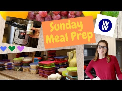 Meal Prep with Me | Healthy Meal Prep for Weight Loss | My WW | Weight Watchers