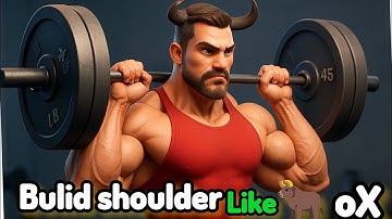Bulid massive shoulder like 🐂 oX! 