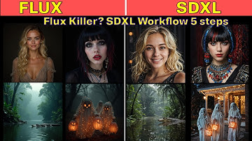 😱Flux Killer? SDXL ComfyUI Workflow Better Image Quality with Daemon Node in 5 Simple Steps Tutorial