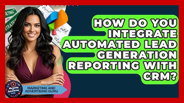 How Do You Integrate Automated Lead Generation Reporting With CRM? - Marketing and Advertising Guru