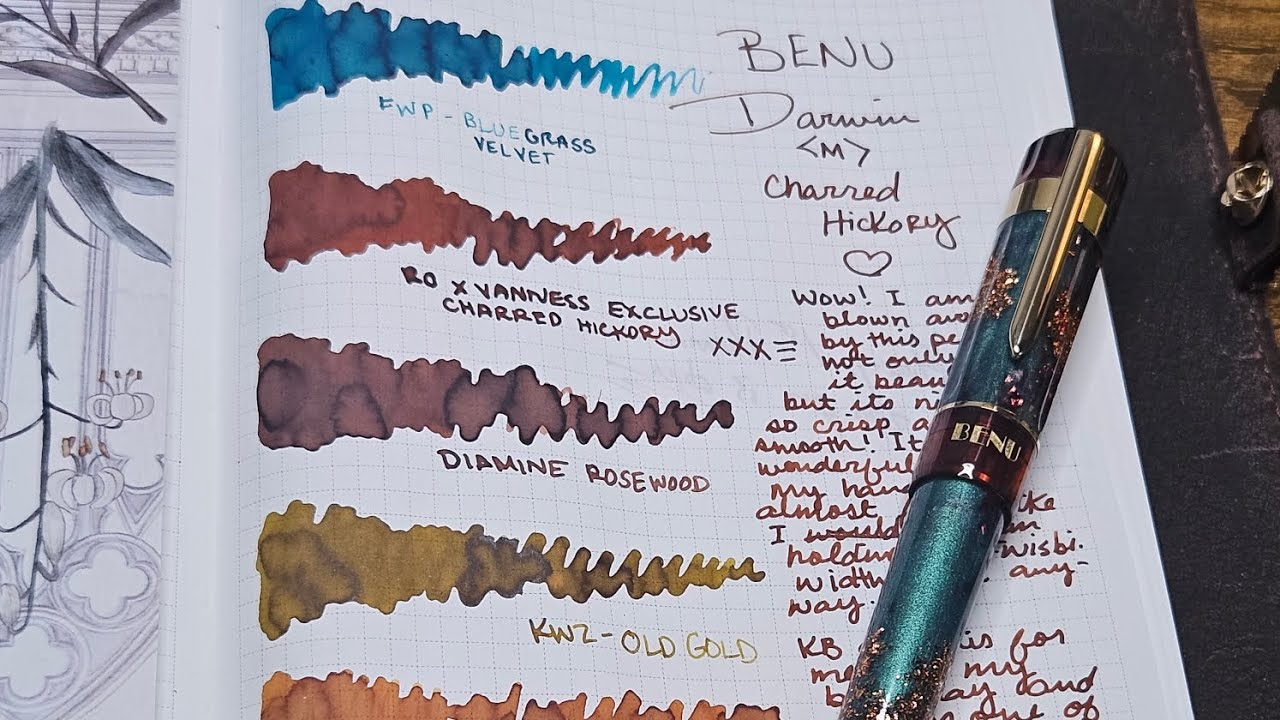 Benu Darwin - New Pen Day!!