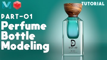 Perfume 3D Modeling in Maya - Part 01 