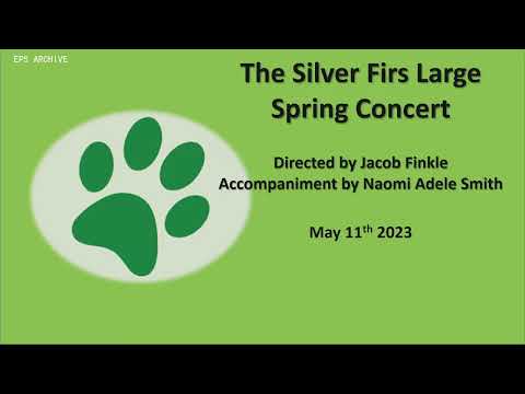 Silver Firs Elementary School Large Spring Concert