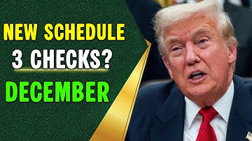 Social Security December Payment Changes — 3 Checks? New Schedule & COLA Update!