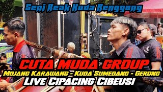 Mojang Karawang  Kuda Sumedang  Gerong Cuta Muda Group  Dangdutan Sebelum Iring An Di Cipacing
