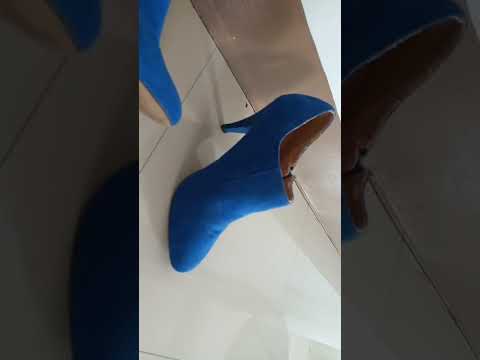 Swede high heel booties from Dubai
