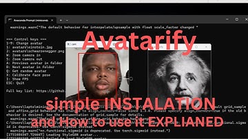 How to use and install Avatarify
