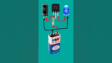 led flasher circuit using bc547 // #shortvideo