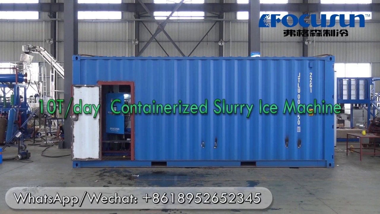 Focusun 10T Containerized Slurry Ice Machine
