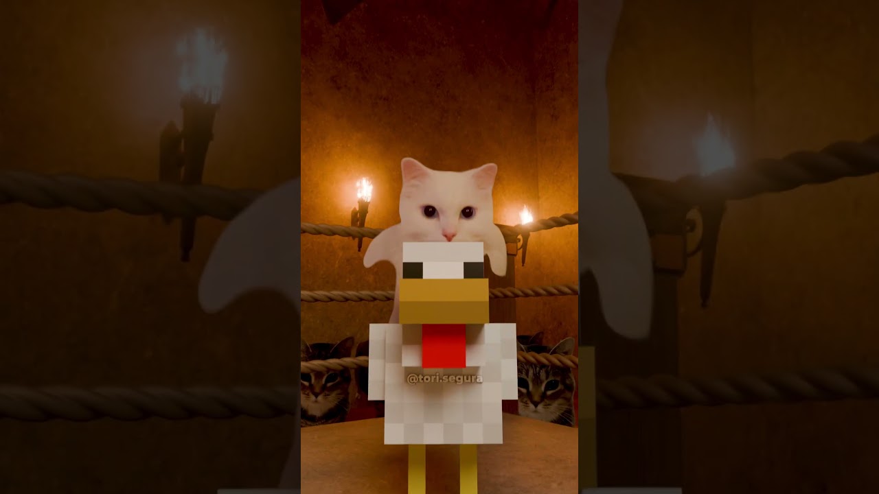 Watch OIIA Cat x Chicken Jockey on YouTube Watch OIIA Cat x Chicken Jockey on YouTube