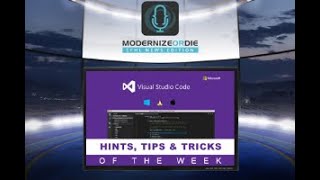 Celebrity Auto Hide - VSCode Hint Tip and Trick of the Week - 06/13/23 - Episode 198 Profile