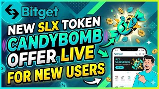 New SLX token candybomb offer in bitget exchange 😱😱