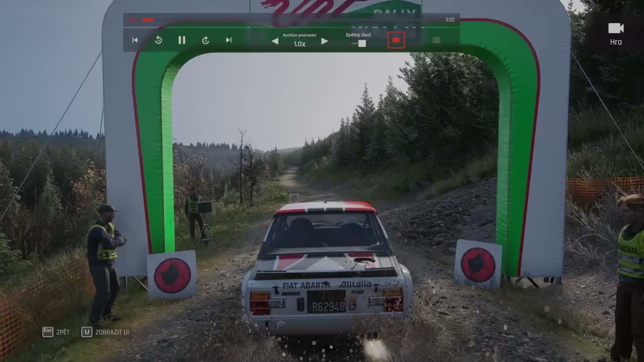 TT Challenge Wales - Fiat Abarth 131